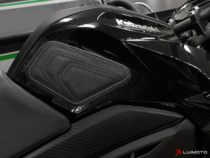 LUIMOTO TANK LEAF Tank Pads for the Kawasaki Z125 Pro