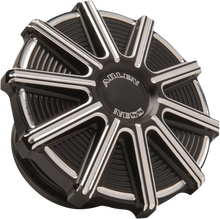 ARLEN NESS Vented Gas Cap - 10 Gauge - Black Machined Accents 701-002