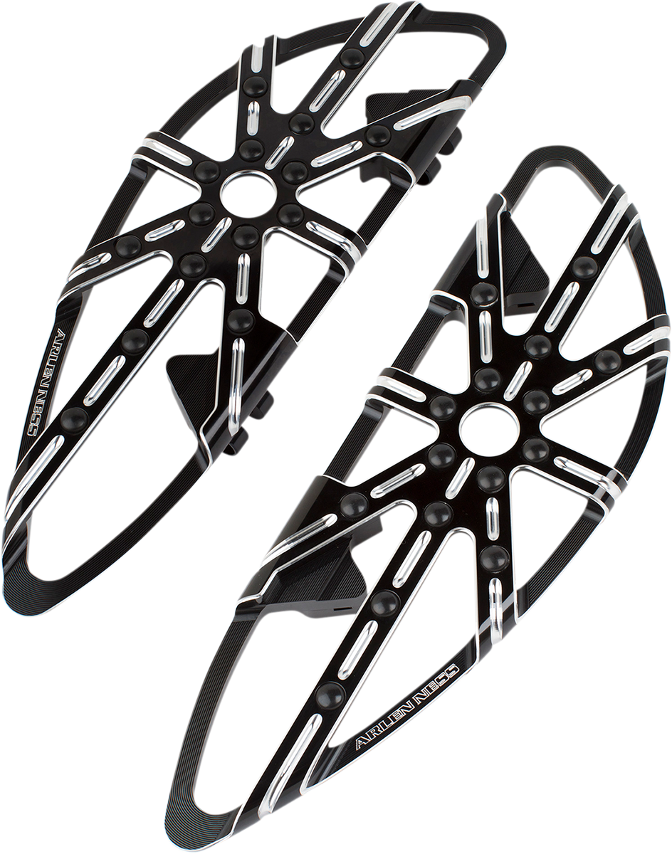 ARLEN NESS 10 Gauge Floorboards - Driver - Black 410-005