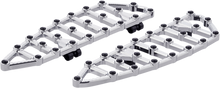 ARLEN NESS MX Driver Floorboards - Chrome 410-008