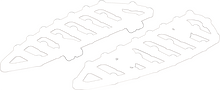 ARLEN NESS MX Driver Floorboards - Titanium 410-013