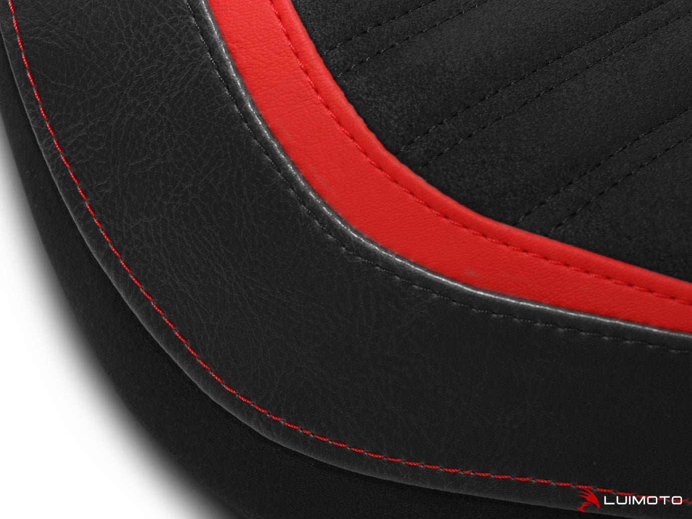 LUIMOTO (Corsa) Rider Seat Covers for the Triumph Rocket 3 GT (2020+)
