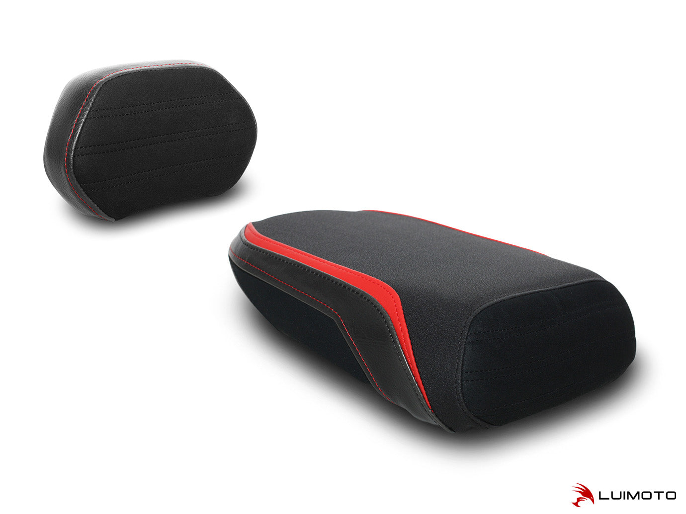 LUIMOTO (Corsa) Passenger Seat Covers for the Triumph Rocket 3 GT (2020+)
