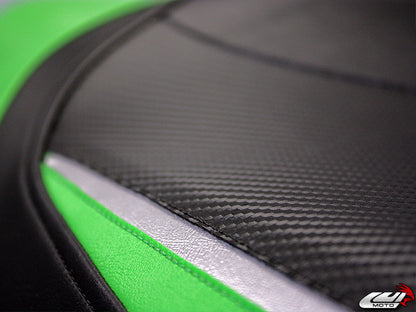 LUIMOTO (Sport) Rider Seat Covers for the KAWASAKI ZX-14 (06-11)