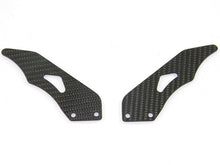 DBK Special Parts (Ducabike) Carbon Fiber Passenger Heel Guards for the Ducati Hypermotard 1100 and Multistrada 620/1000/1100