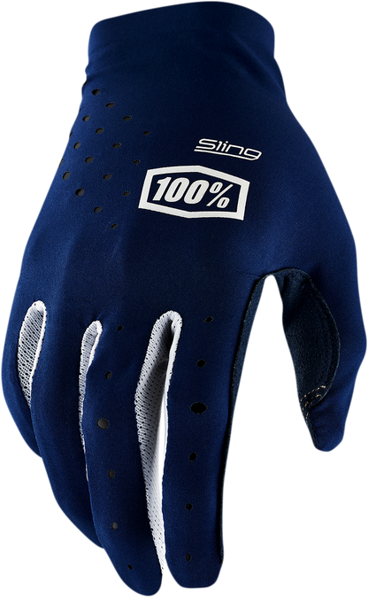 100% Sling MX Gloves - Navy - Small 10023-00010