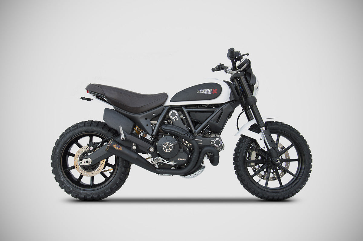 ZARD ZUMA Slip-on Exhaust for Ducati Scrambler (21-22)