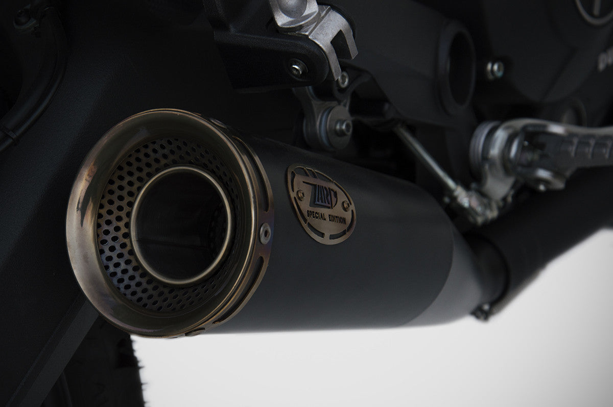 ZARD ZUMA Slip-on Exhaust for Ducati Scrambler (21-22)