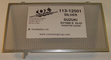 Cox Racing Radiator Guards for the Suzuki SV 1000 (03-07)