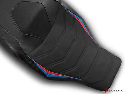 LUIMOTO Technik Rider Seat Cover for the BMW S1000XR (2020+) - for M Sport Seat