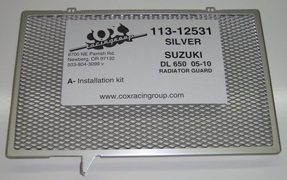 Cox Racing Radiator Guards for the Suzuki DL650 V-Strom (04-11)