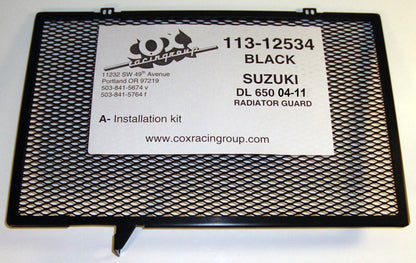 Cox Racing Radiator Guards for the Suzuki DL650 V-Strom (04-11)