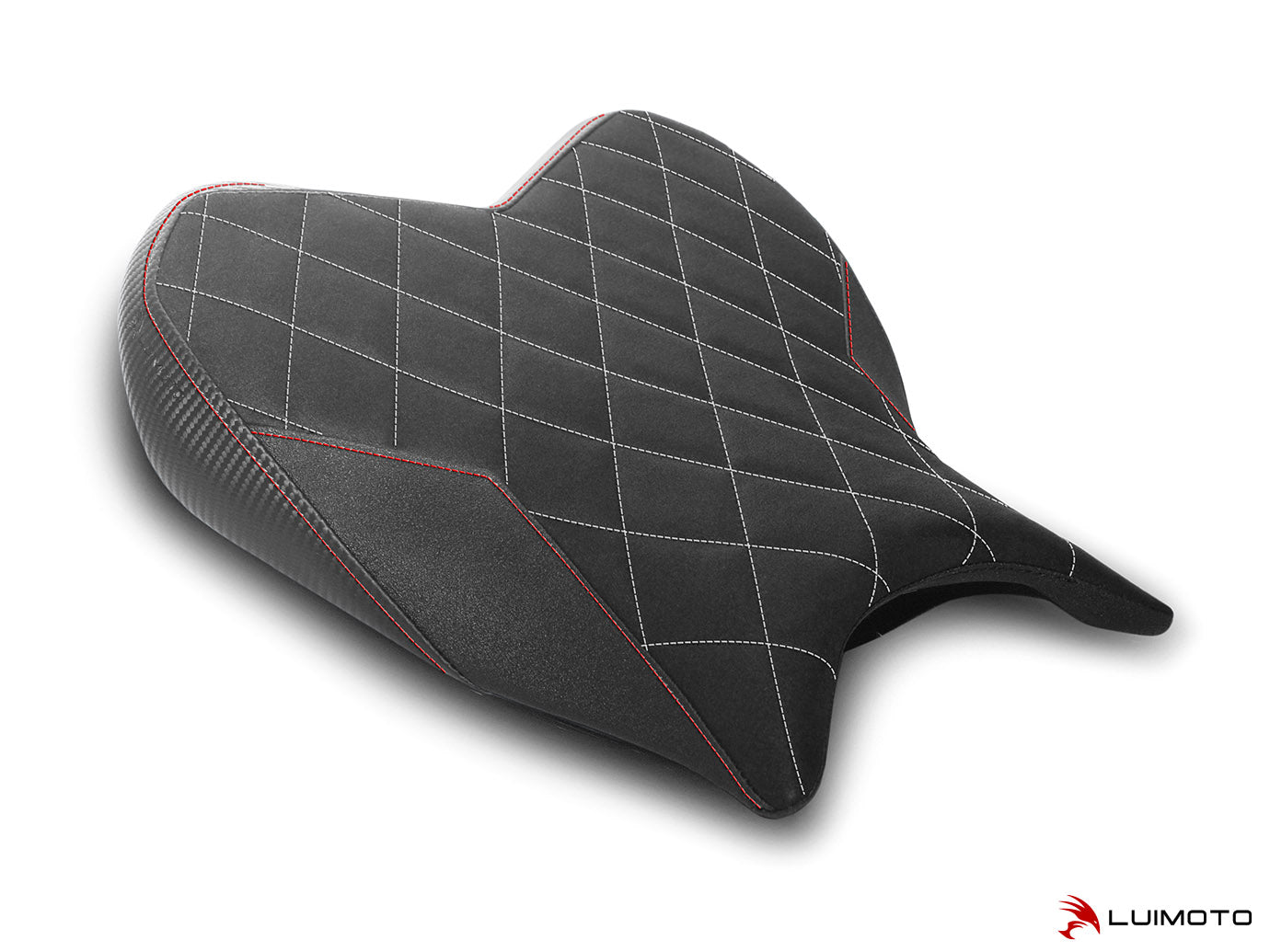 LUIMOTO Diamond Edition Rider Seat Covers for the YAMAHA YZF-R7 (2022+)