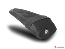 LUIMOTO Diamond Edition Passenger Seat Covers for the YAMAHA YZF-R7 (2022+)