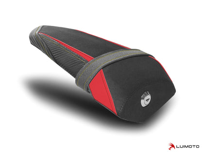 LUIMOTO Race II Edition Passenger Seat Covers for the YAMAHA YZF-R7 (2022+)