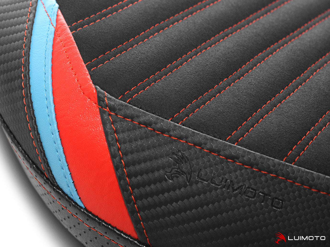 LUIMOTO (Corsa) Rider Seat Covers for the YAMAHA FZ-09 / MT-09 (21-22)