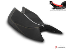 LUIMOTO GP II Rider Seat Covers for the Aprilia RSV4 1100 (2021+) / Tuono V4 1100 (2022+)