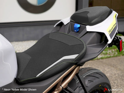 LUIMOTO (Motorsports) Rider Seat Covers for the BMW S1000R (2021+)