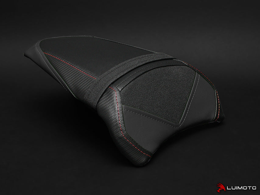 LUIMOTO Sport Passenger Seat Covers for the KAWASAKI Ninja 650 & Z650 (2017+)