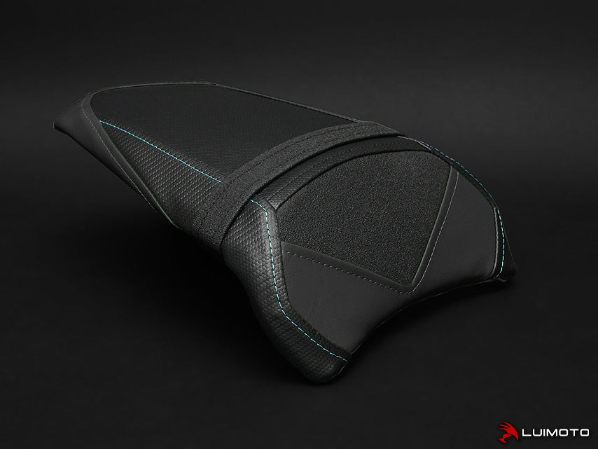 LUIMOTO Sport Passenger Seat Covers for the KAWASAKI Ninja 650 & Z650 (2017+)