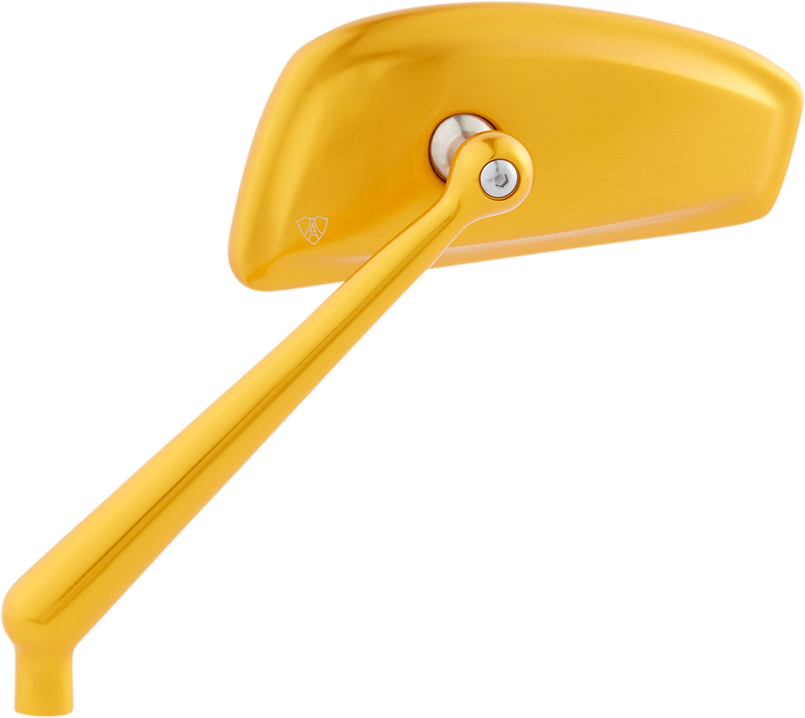 ARLEN NESS Mirror - Tearchop - Side View - Teardrop - Gold - Left 510-013