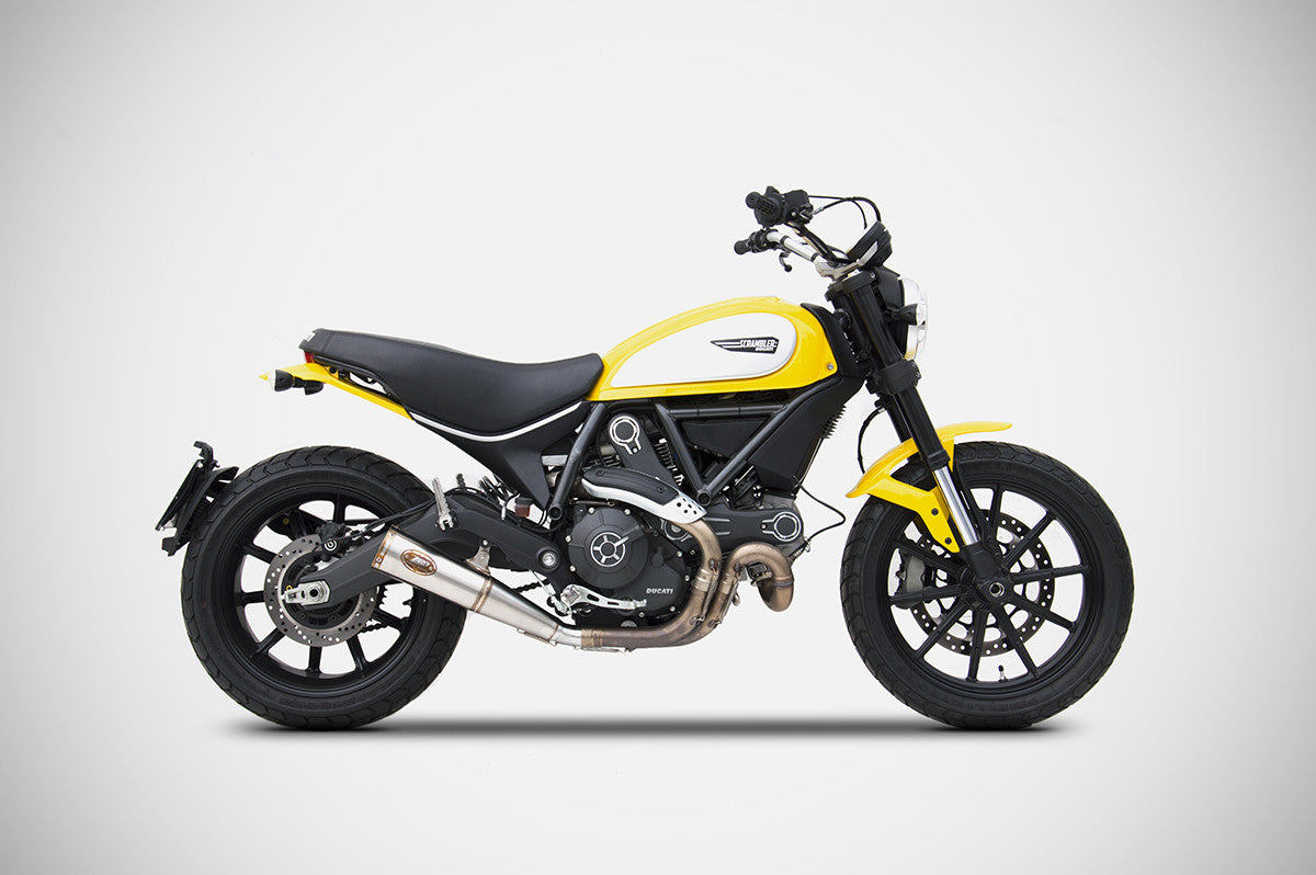 ZARD ZUMA Slip-on Exhaust for Ducati Scrambler (21-22)