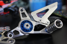 AEM FACTORY - Adjustable Billet Rearsets for Mv agusta F4/B4 models w/  Colored Eccentric