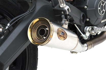 ZARD ZUMA Slip-on Exhaust for Ducati Scrambler (21-22)