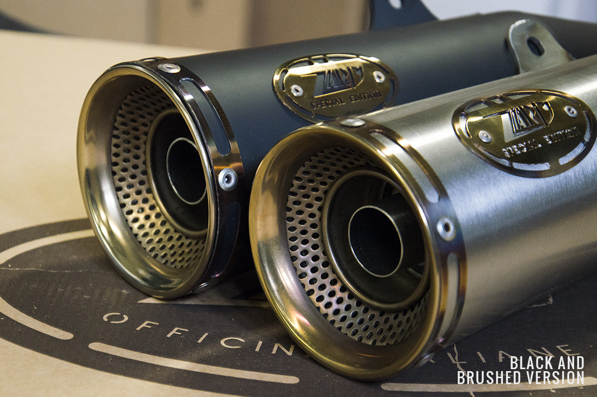 ZARD ZUMA Slip-on Exhaust for Ducati Scrambler (21-22)