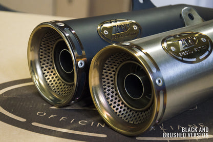 ZARD ZUMA Slip-on Exhaust for Ducati Scrambler (21-22)