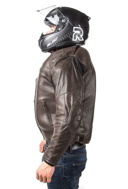 Helite Leather Airbag Jacket