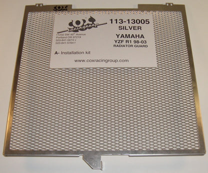 Cox Racing Radiator Guards for the Yamaha YZF R1 (98-03)