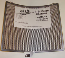 Cox Racing Radiator Guards for the Yamaha YZF-R6 (03-05) / YZF-R6S (06-09)
