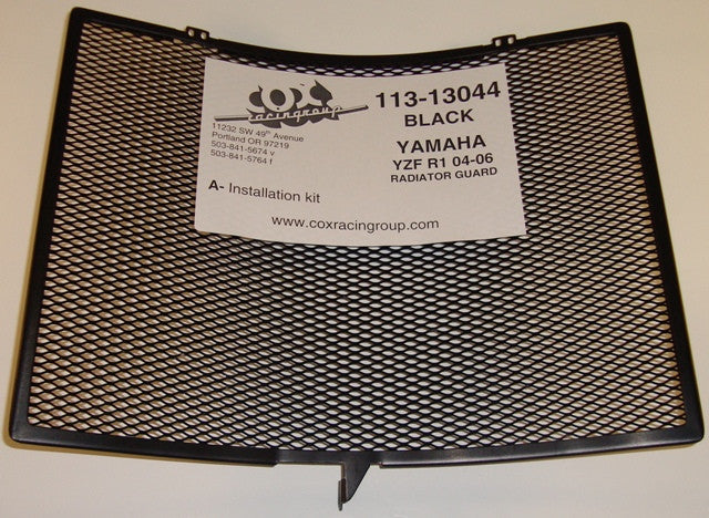 Cox Racing Radiator Guards for the Yamaha YZF R1 (04-06)
