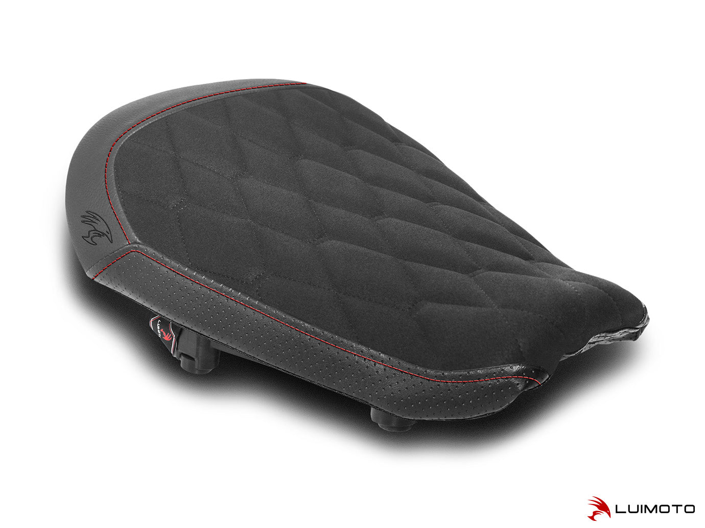 LUIMOTO (Hex-Diamond) Rider Seat Cover for the HARLEY DAVIDSON Sportster S 1250 (2021+)