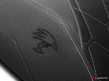 LUIMOTO (Hex-Diamond) Passenger Seat Cover for the HARLEY DAVIDSON Pan America (2021+)