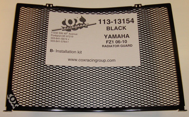 Cox Racing Radiator Guards for the Yamaha FZ1 (06-13)