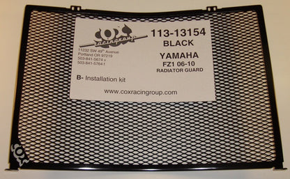 Cox Racing Radiator Guards for the Yamaha FZ1 (06-13)