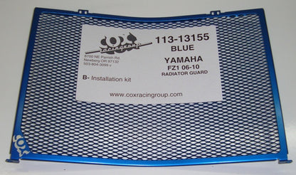 Cox Racing Radiator Guards for the Yamaha FZ1 (06-13)