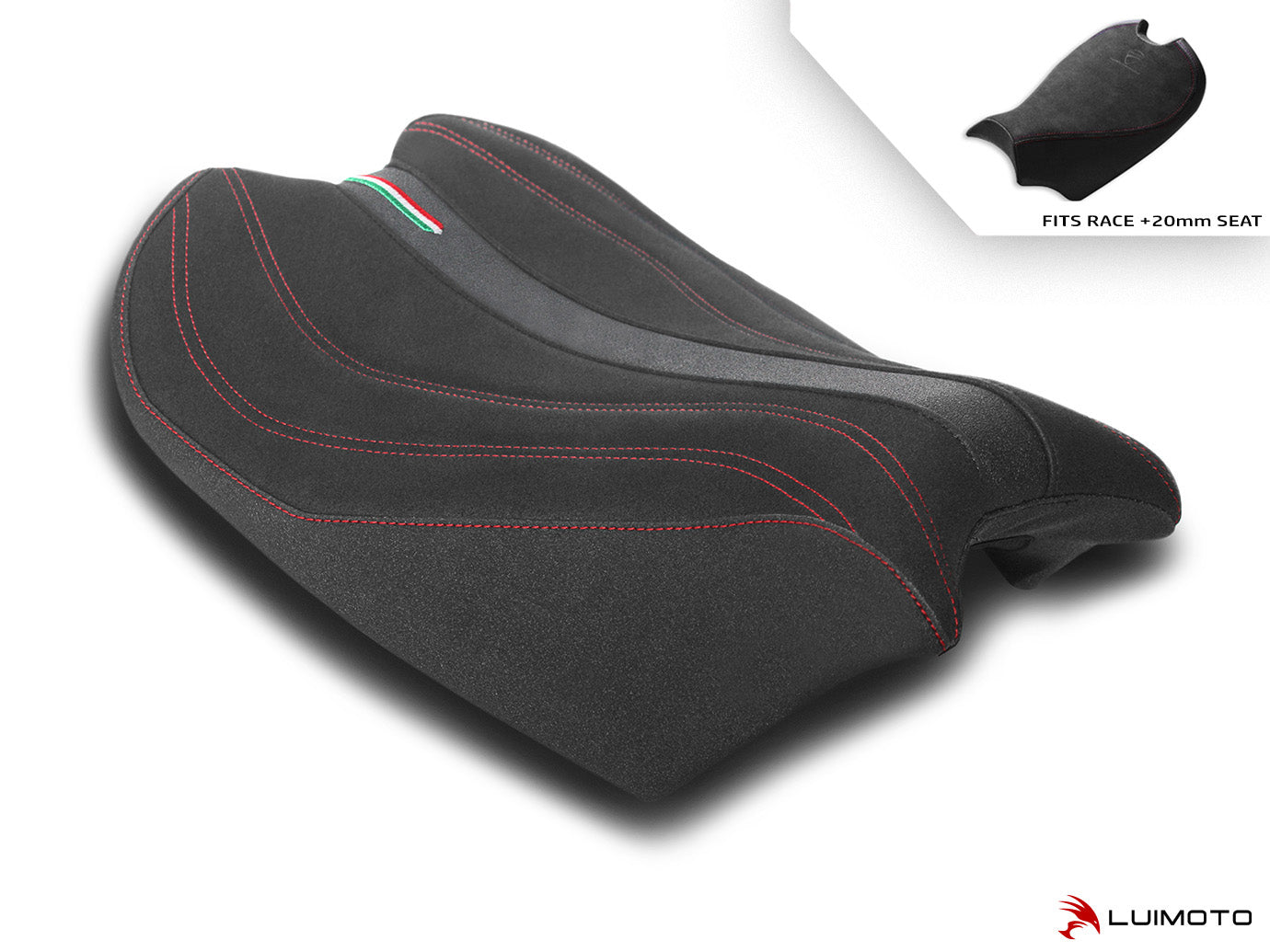 LUIMOTO Italia R Rider Seat Cover for DUCATI PANIGALE V4 / S / R / SP (2022+)