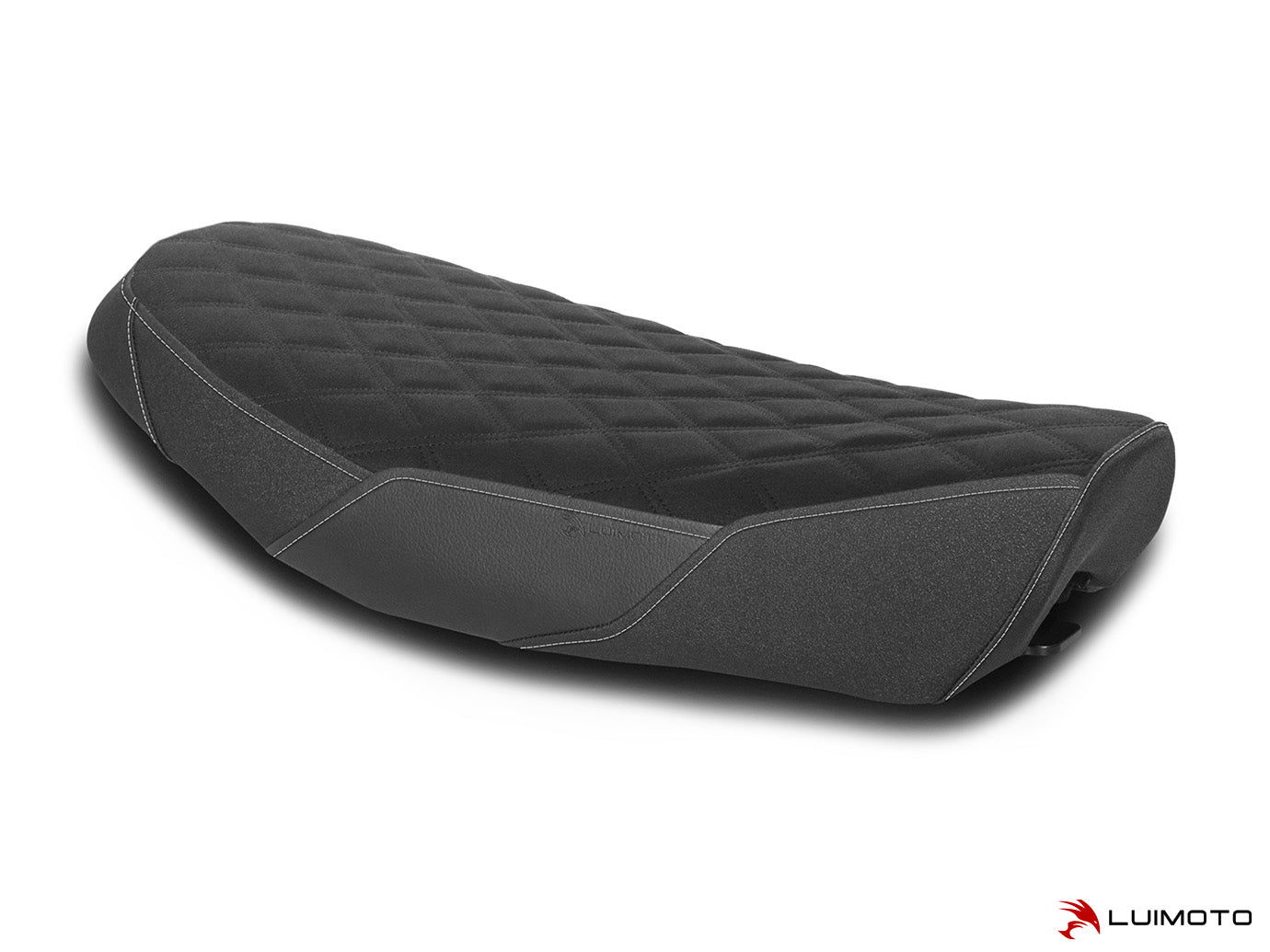 LUIMOTO Diamond II Rider Seat Cover for the DUCATI SCRAMBLER NIGHTSHIFT (21-22)