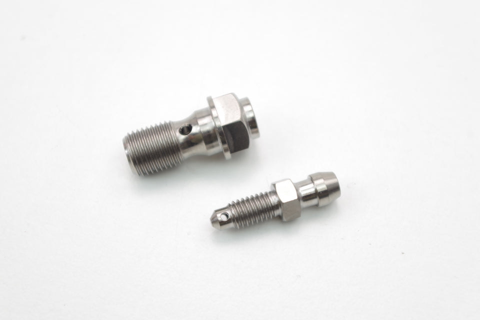 KBike Titanium Banjo Bolt with Bleeder
