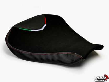 LUIMOTO (Team Italia Suede) Rider Seat Cover for the MV AGUSTA F4 (2010+)