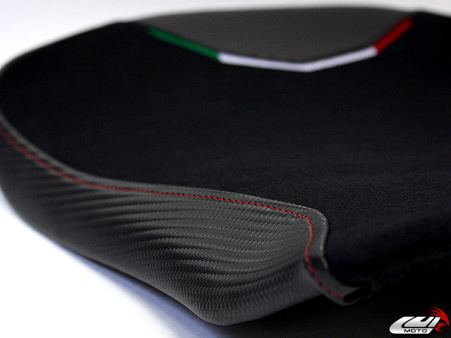 LUIMOTO (Team Italia Suede) Rider Seat Cover for the MV AGUSTA F4 (2010+)