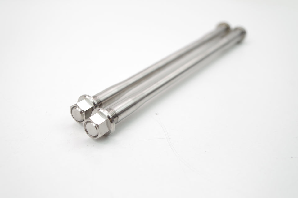 Kbike Titanium Engine Mount Studs for most Ducati's with 12mm Studs (250mm long)