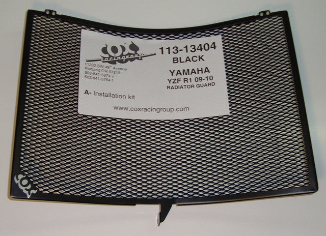 Cox Racing Radiator Guards for the Yamaha YZF-R1 (09-14)