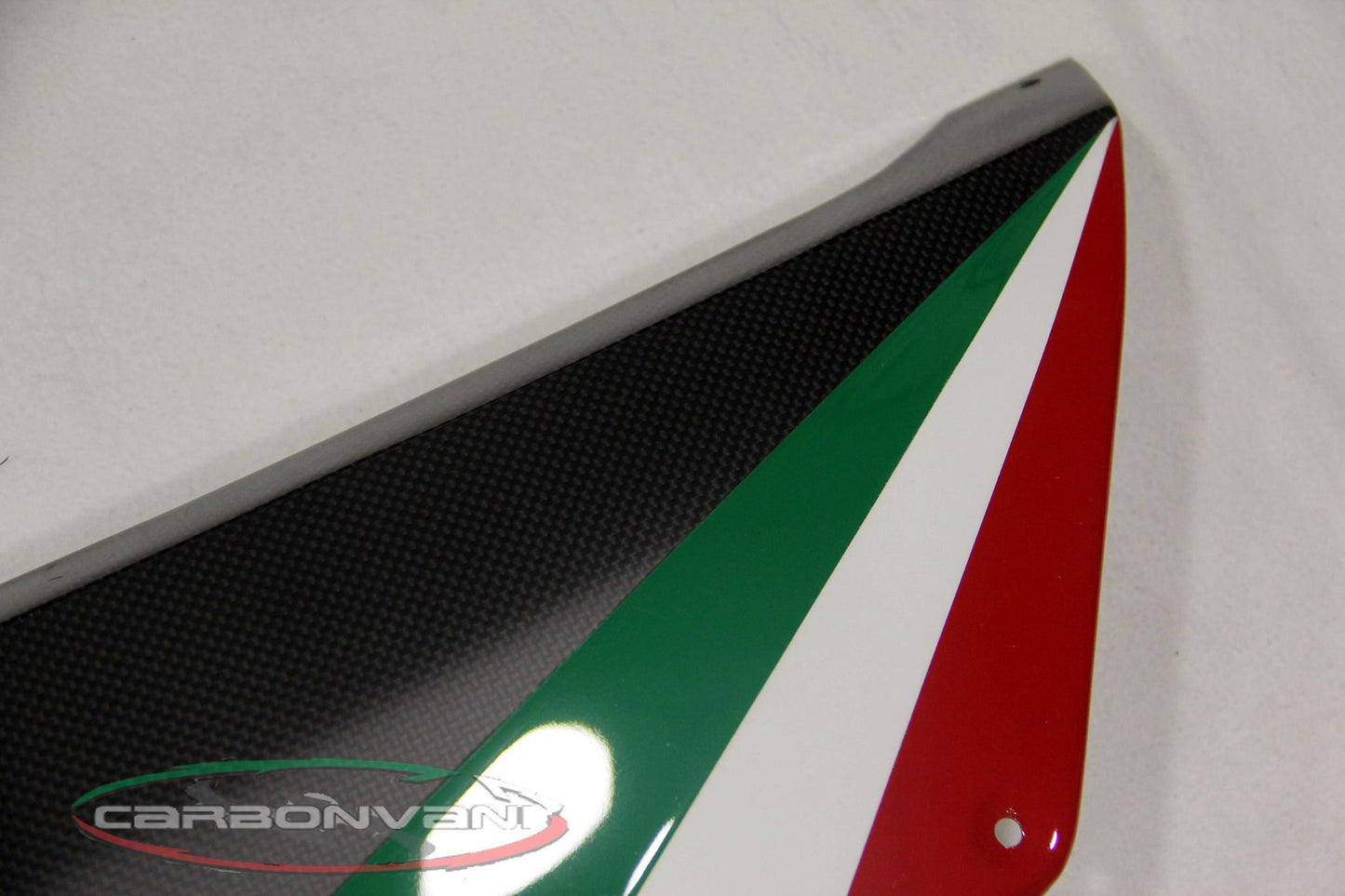 CARBONVANI - MV AGUSTA F3 CARBON FIBER BELLY PAN - TRICOLORE