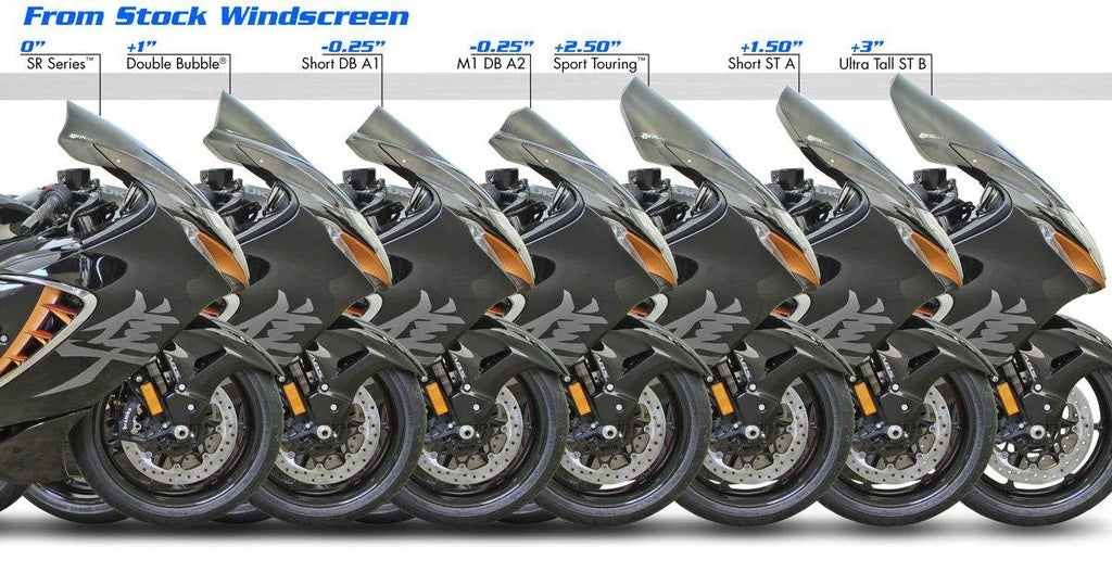 Zero Gravity Racing Windshields for the Suzuki Hayabusa (2022+)