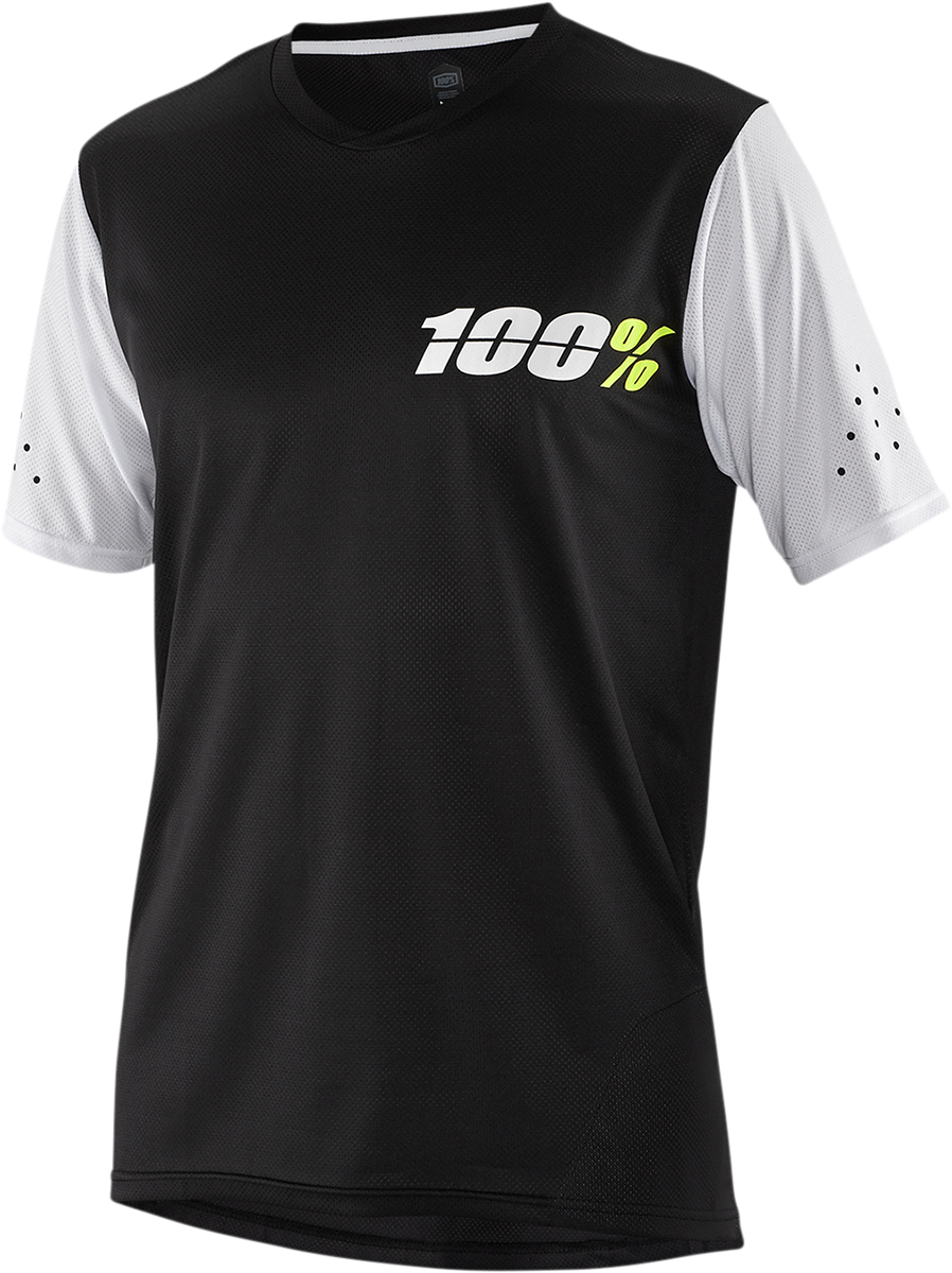 100% Ridecamp Short-Sleeve Jersey - Black - Small 41401-001-10