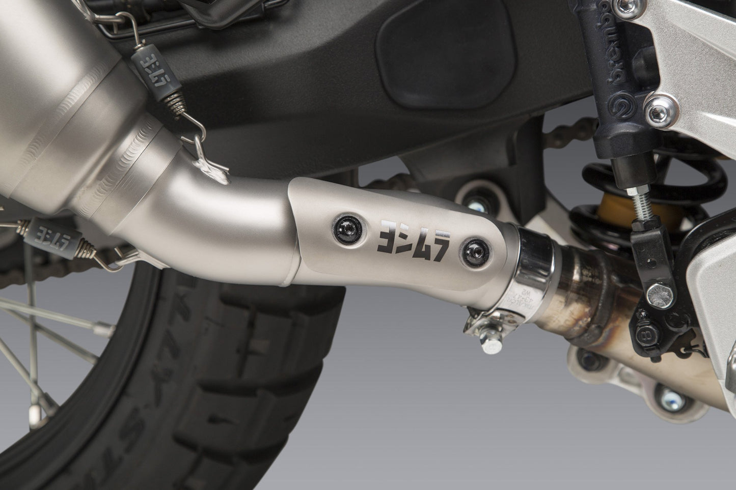 Yoshimura RS-12 ADV Stainless Slip-On Exhaust for Yamaha Tenere 700